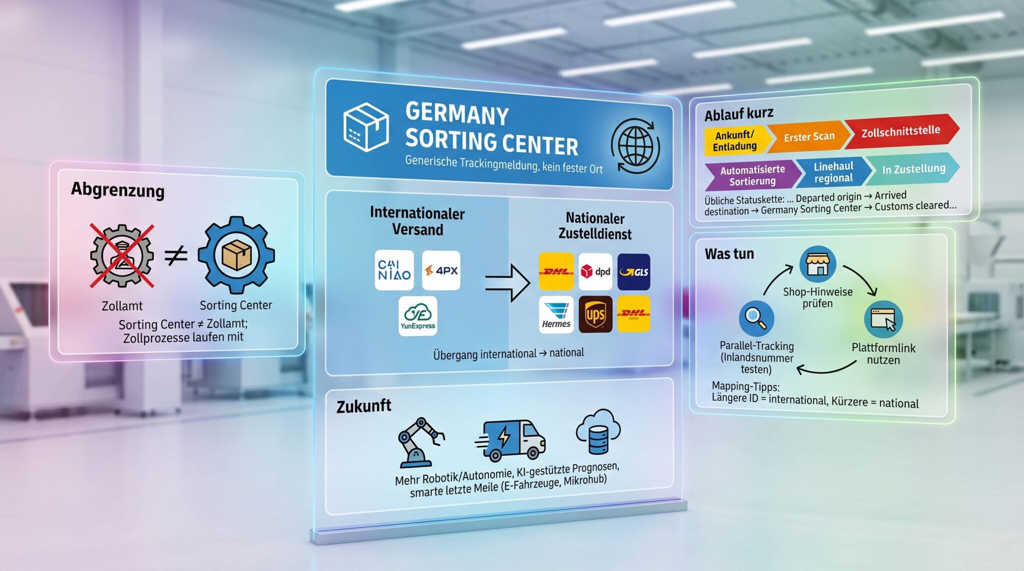 Mega Sorting Center Germany Sorting Center: Bedeutung, Abläufe, Zuständigkeiten – dein ...